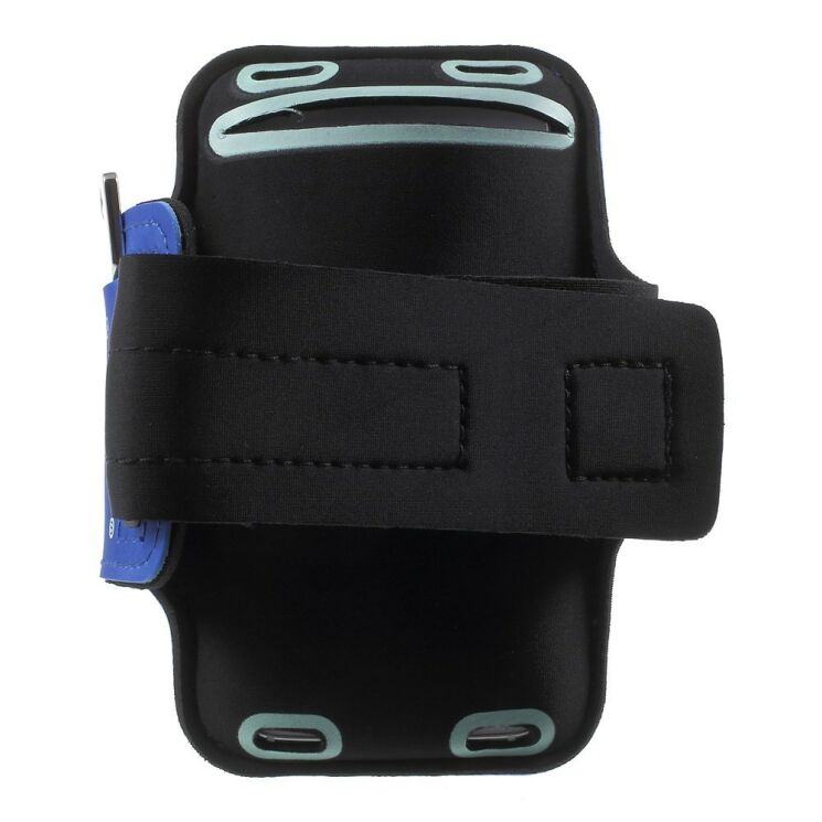 Чехол на руку UniCase Run&Fitness Armband M для смартфонов шириной до 75 см - Blue: фото 2 из 8