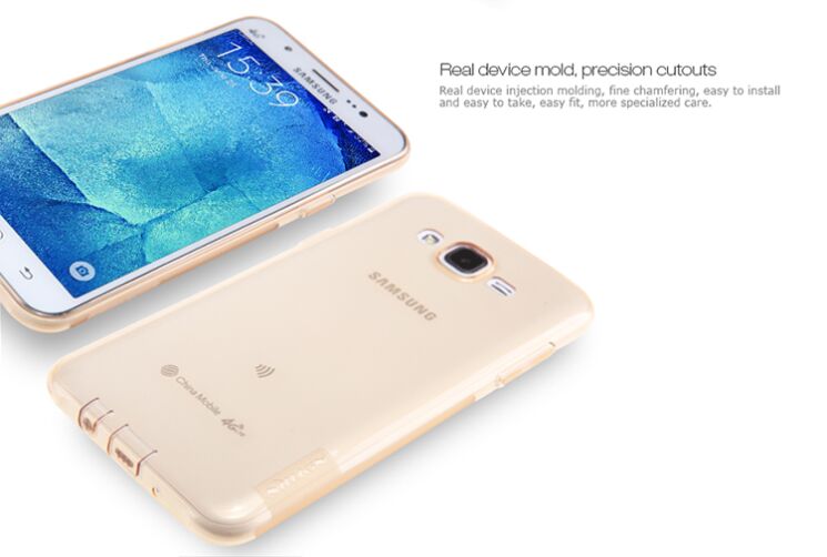 Силиконовая накладка NILLKIN Nature TPU для Samsung Galaxy J5 (J500) - Transparent: фото 19 из 19
