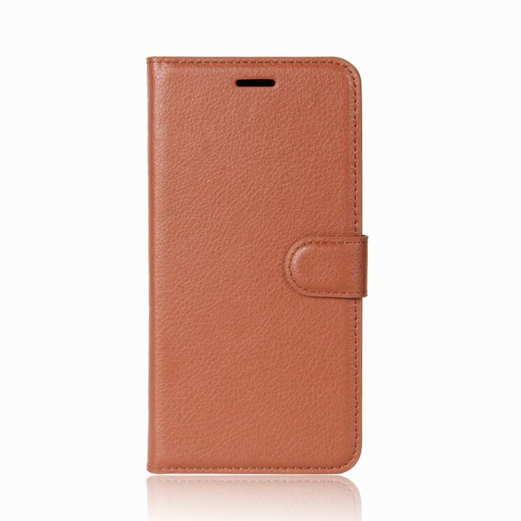 Чохол-книжка Deexe Wallet Style для Motorola Moto C Plus - Brown: фото 2 з 6