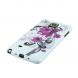 Силиконовая накладка Deexe Flower Pattern для Samsung Galaxy Note 4 (N910) - Purple Flower (GN4-4419B). Фото 2 з 4