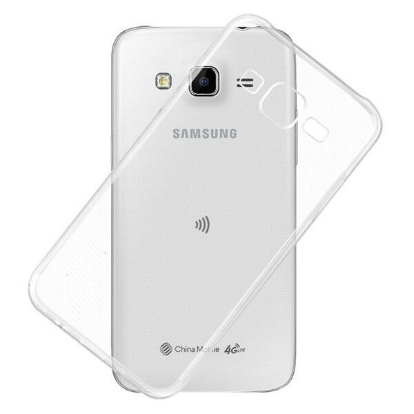 Силиконовая накладка Deexe UltraThin для Samsung Galaxy J5 (J500): фото 3 из 4
