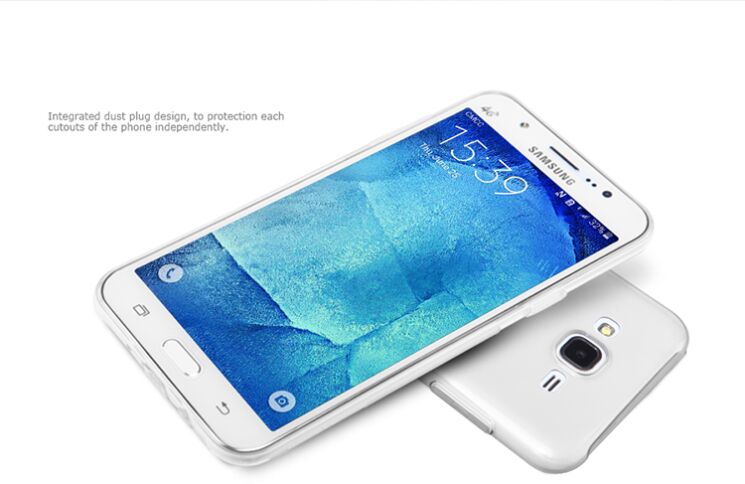 Силиконовая накладка NILLKIN Nature TPU для Samsung Galaxy J5 (J500) - Gray: фото 15 из 19