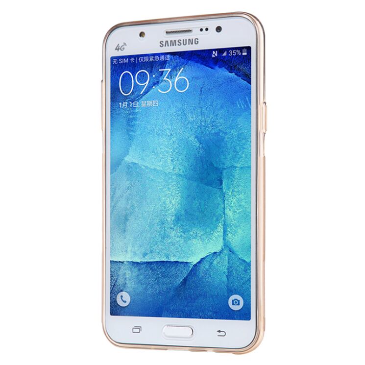 Силиконовая накладка NILLKIN Nature TPU для Samsung Galaxy J5 (J500) - Gold: фото 5 з 19