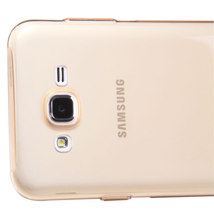 Силиконовая накладка NILLKIN Nature TPU для Samsung Galaxy J5 (J500) - Gold: фото 6 из 19