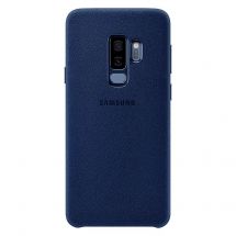 Чехол Alcantara Cover для Samsung Galaxy S9+ (G965) EF-XG965ALEGRU - Blue: фото 1 из 3
