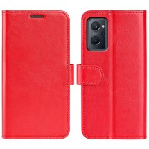 Чехол-книжка Deexe Wallet Style для Realme 9i / Oppo A76 / Oppo A96 - Red: фото 1 из 8