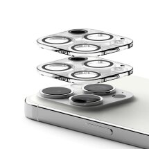 Комплект захисних стекол (2шт) RINGKE Camera Protector Glass для Apple iPhone 15 Pro - Clear: фото 1 з 13