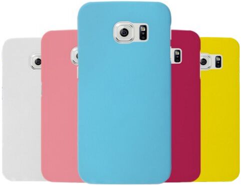 Пластиковая накладка Deexe Hard Shell для Samsung Galaxy S6 edge (G925) - White: фото 2 з 2