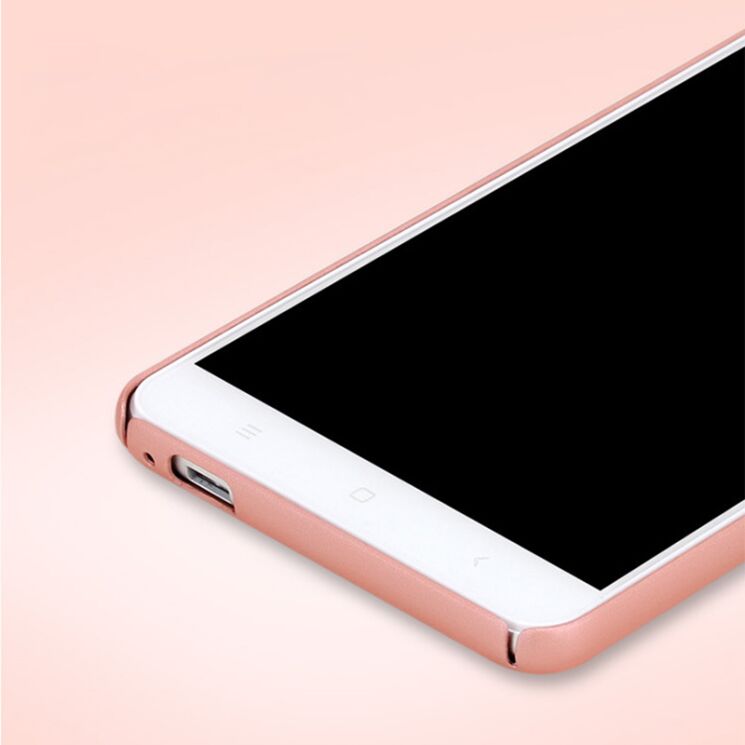 Пластиковий чохол Deexe Edge для Xiaomi Redmi Note 3 / Note 3 Pro - Rose Gold: фото 8 з 8