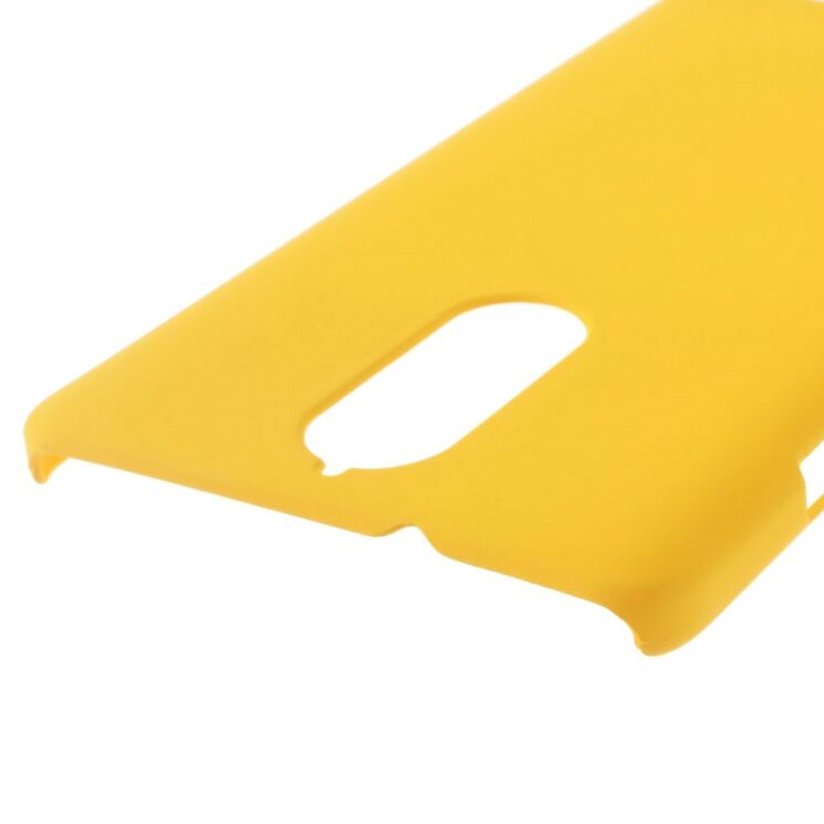 Пластиковий чохол Deexe Hard Shell для Lenovo K5 Note - Yellow: фото 2 з 4