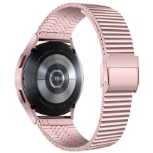 Ремешок Deexe Metal Bracelet для часов с шириной крепления 20мм - Rose Pink: фото 1 из 8