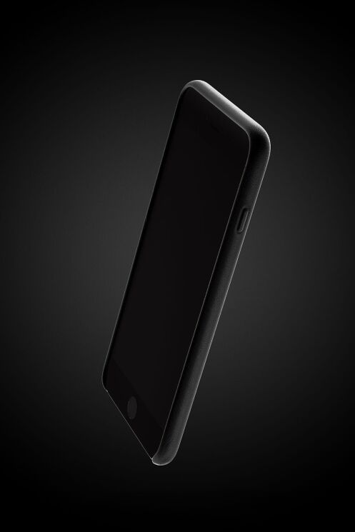 Шкіряний Чехол MUJJO Full Leather для Apple iPhone 7 Plus / 8 Plus - Black: фото 4 из 7