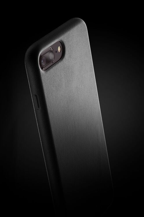 Шкіряний Чехол MUJJO Full Leather для Apple iPhone 7 Plus / 8 Plus - Black: фото 6 из 7