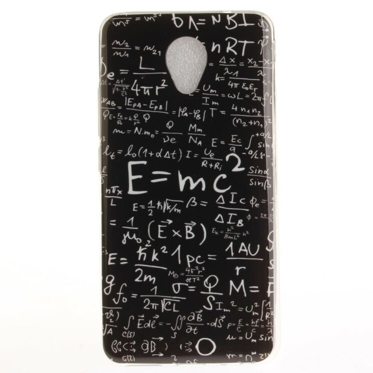 Силиконовый (TPU) чехол Deexe Life Style для Meizu M5 Note - Einstein's Equation: фото 2 из 6