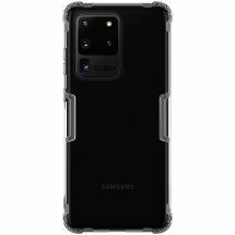 Силіконовий (TPU) чохол NILLKIN Nature Max для Samsung Galaxy S20 Ultra (G988) - Gray: фото 1 з 18