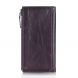Универсальный кожаный чехол-портмоне UniCase Leather Pouch - Violet (884408V). Фото 4 из 5