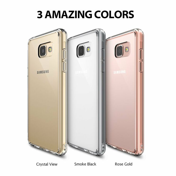 Захисна накладка RINGKE Fusion для Samsung Galaxy A7 (2016) - Rose Gold: фото 3 з 9