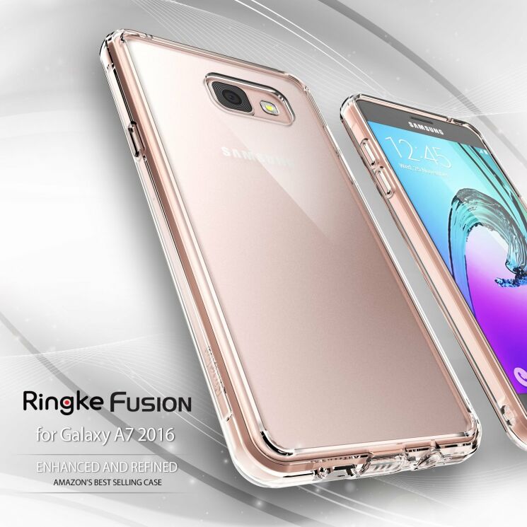 Захисна накладка RINGKE Fusion для Samsung Galaxy A7 (2016) - Rose Gold: фото 2 з 9