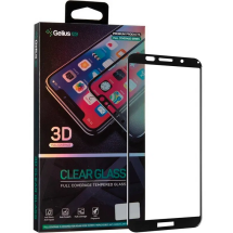 Захисне скло Gelius Pro 3D Full Glue для Huawei Y5p + ГЕЛЬ - Black: фото 1 з 7