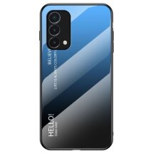 Захисний чохол Deexe Gradient Color для OnePlus Nord N200 - Black / Blue: фото 1 з 11