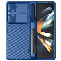 Защитный чехол NILLKIN CamShield Fold Case (Pen Holder Version) для Samsung Galaxy Fold 5 - Blue: фото 1 из 19