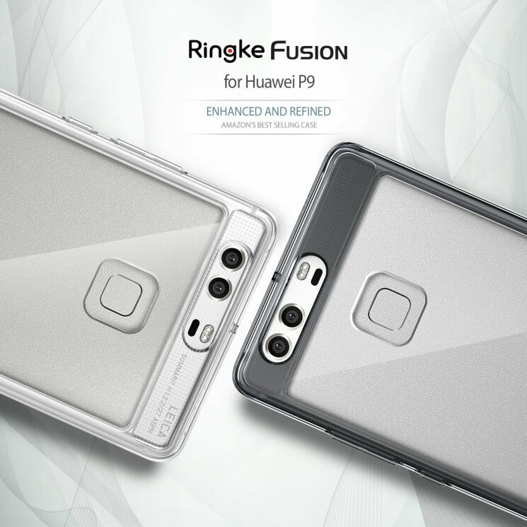 Защитный чехол RINGKE Fusion для Huawei P9 - Smoke Black: фото 2 из 8
