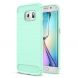 Защитный чехол UniCase Carbon для Samsung Galaxy S6 edge (G925) - Turquoise: фото 1 из 9