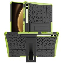 Защитный чехол UniCase Combo для Samsung Galaxy Tab S9 FE Plus (X610/616) - Green: фото 1 из 9