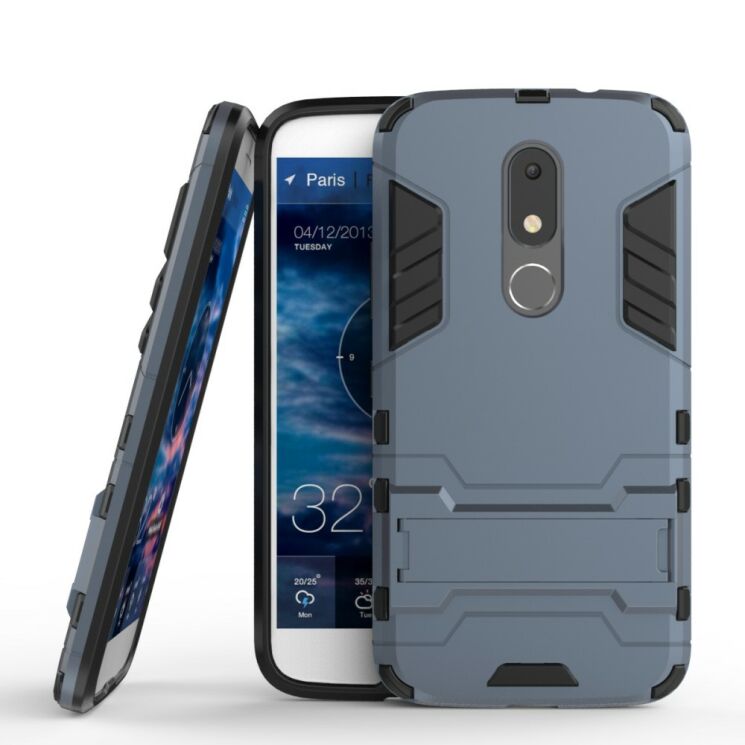 Защитный чехол UniCase Hybrid для Motorola Moto M - Dark Blue: фото 1 из 11
