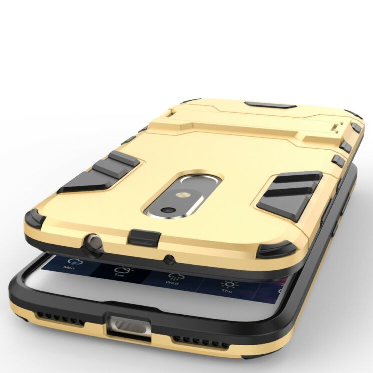 Защитный чехол UniCase Hybrid для Motorola Moto M - Silver: фото 8 из 11