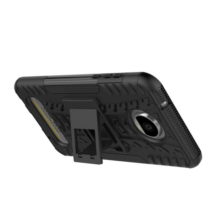 Захисний чохол UniCase Hybrid X для Motorola Moto Z2 Play - Green: фото 2 з 6