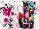 Силиконовая накладка Deexe Flower Pattern для Samsung Galaxy S4 mini (i9190) - Purple Flower (S4M-9130C). Фото 4 з 4