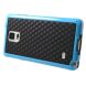 Силиконовая накладка Deexe Cube Pattern для Samsung Galaxy Note 4 - Blue (GN4-4427L). Фото 3 з 7
