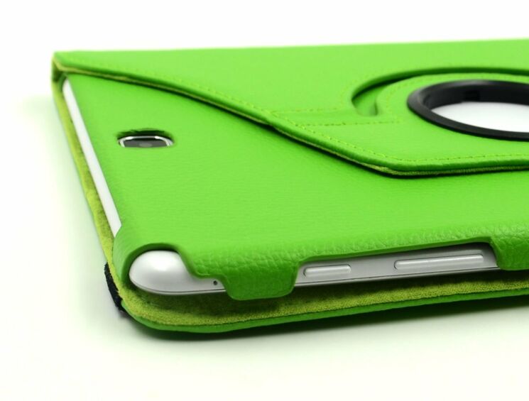 Вращающийся чехол Deexe Rotation для Samsung Galaxy Tab A 9.7 (T550/551) - Green: фото 4 из 6