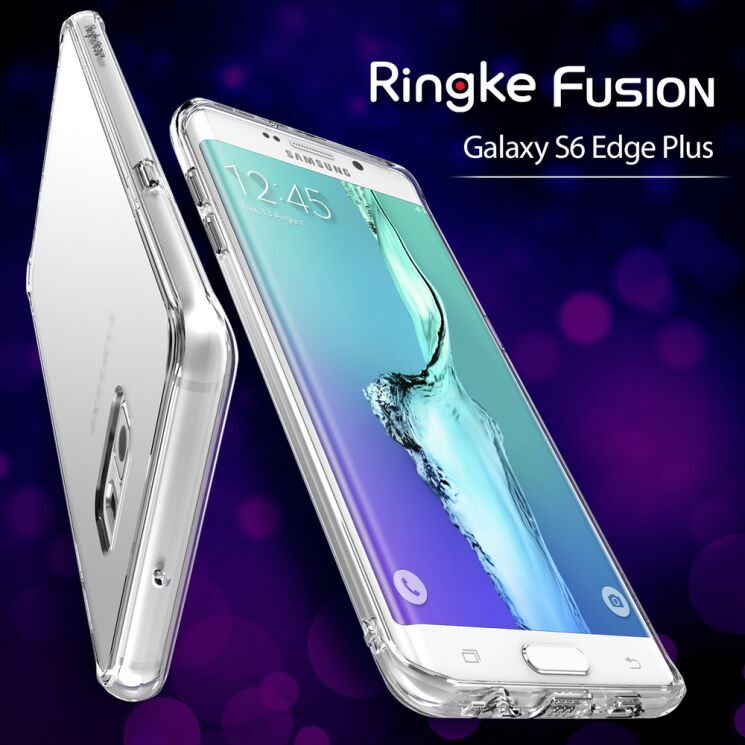Чохол Ringke Fusion для Samsung Galaxy S6 edge + (G928) - Transparent: фото 2 з 8