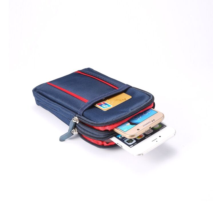 Універсальна сумка для смартфонів UniCase Huxtone Bag - Blue: фото 6 з 8