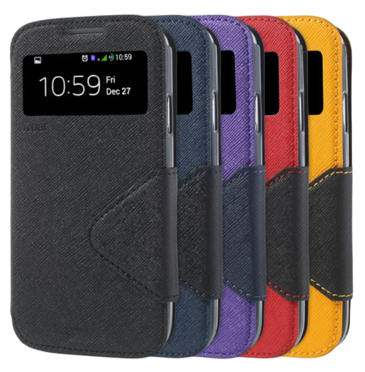 Чехол ROAR Fancy Diary для Samsung Galaxy S4 (i9500) - Purple: фото 7 из 7