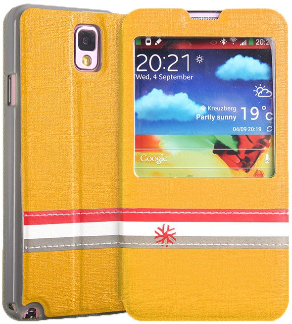 Чохол Yoobao Fashion для Samsung Galaxy Note 3 (N9000) - Yellow: фото 1 з 6