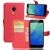 Чехол Deexe Wallet Style для Meizu M5 - Red: фото 1 из 6