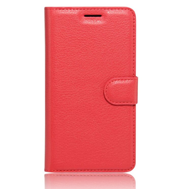 Чехол Deexe Wallet Style для Meizu M5 - Red: фото 2 из 6