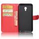 Чохол Deexe Wallet Style для Meizu M5 - Red (144507R). Фото 6 з 6