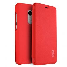 Чохол-книжка LENUO LeDream для Xiaomi Redmi Note 4 - Red: фото 1 з 13