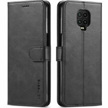Чохол LC.IMEEKE Wallet Case для Xiaomi Redmi Note 9 Pro / Note 9 Pro Max / Note 9s - Black: фото 1 з 4
