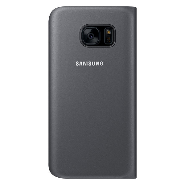 Чехол S View Cover для Samsung Galaxy S7 (G930) EF-CG930PBEGRU - Black: фото 2 из 4