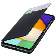 Чехол Smart S View Wallet Cover для Samsung Galaxy A52 (A525) / A52s (A528) EF-EA525PBEGRU - Black: фото 1 из 4