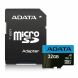 Картка пам`яті microSDHC ADATA 32GB 10 class UHS-I + адаптер: фото 1 з 4