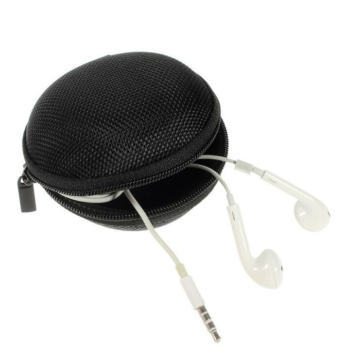 Компактна сумка для навушників Deexe Small Box - Black: фото 2 з 5