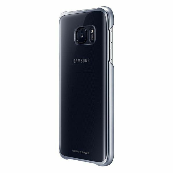 Накладка Clear Cover для Samsung Galaxy S7 (G930) EF-QG930CFEGRU - Black: фото 4 з 6
