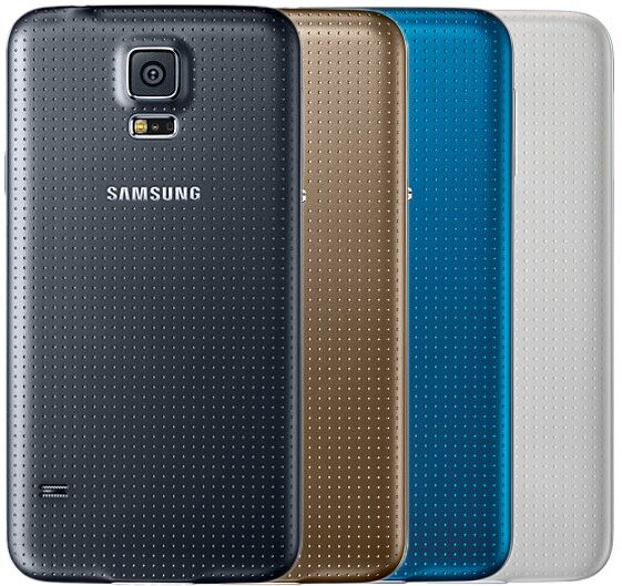 Оригинальная задняя крышка для Samsung Galaxy S5 (G900) EF-OG900S - Turquoise: фото 2 из 2