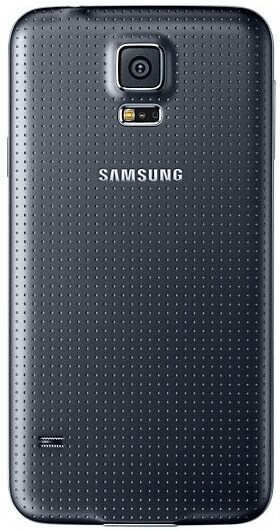 Оригінальна задня кришка для Samsung Galaxy S5 (G900) EF-OG900S - Black: фото 1 з 2